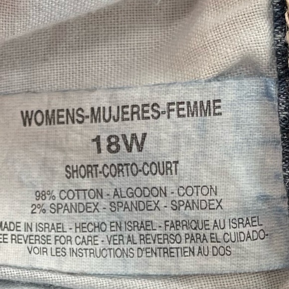 Slimming Look Boot Cut Stretch Jeans Womens Plus Size 18W Gloria Vanderbilt - Picture 11 of 12